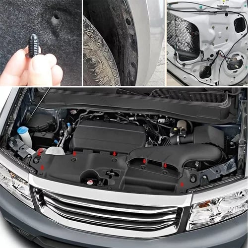 Universal Expansion Screw Clips Set(100pcs)– Suitable For Car Mudguards, Door Panels