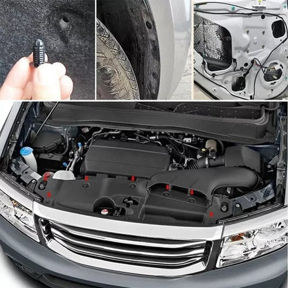 Universal Expansion Screw Clips Set(100pcs)– Suitable For Car Mudguards, Door Panels