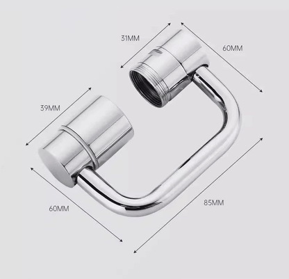 🔥Rotatable Faucet Aerator Extension ✔for Effortless, All-Angle Control,  with 2 Mode Splash