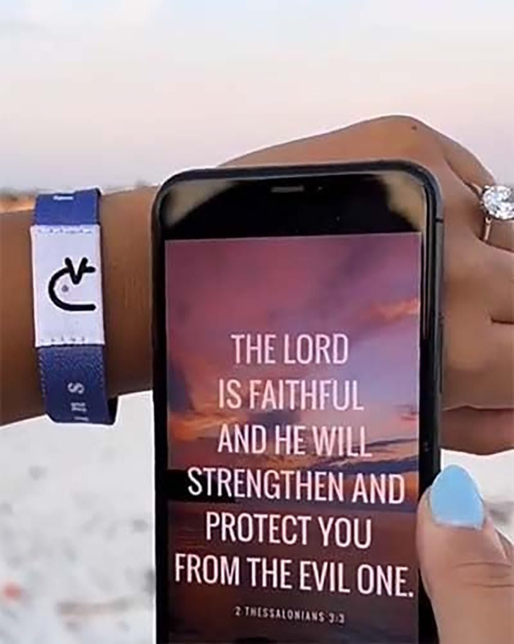 NFC-Enabled Scripture Bracelet – Faith on Your Wrist