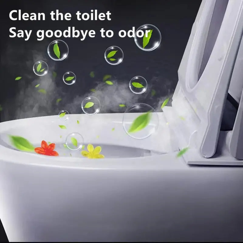 Toilet bowl cleaning gel stamps