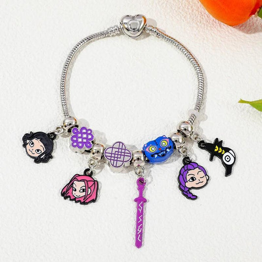 DIY K-Pop Demon Hunters Inspired Charm Bracelet Kit