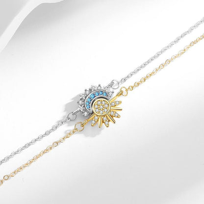 🔥Last Day 49%OFF,New Packing Sun and Moon Matching Couple Bracelets Set