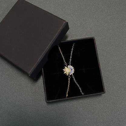 🔥Last Day 49%OFF,New Packing Sun and Moon Matching Couple Bracelets Set