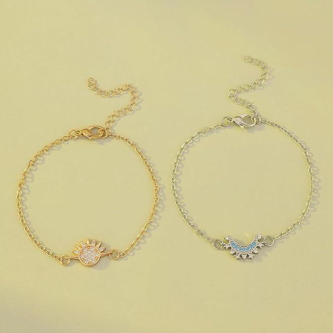 🔥Last Day 49%OFF,New Packing Sun and Moon Matching Couple Bracelets Set