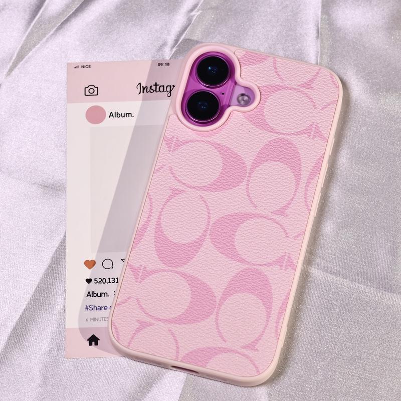Suitable for iPhone 17，16, 15, 14, 13, 12, 11 Pro Max, high-end leather pattern phone case, iPhone 16 Plus, 15 Plus leather phone case for both boys and girls, shockproof phone case