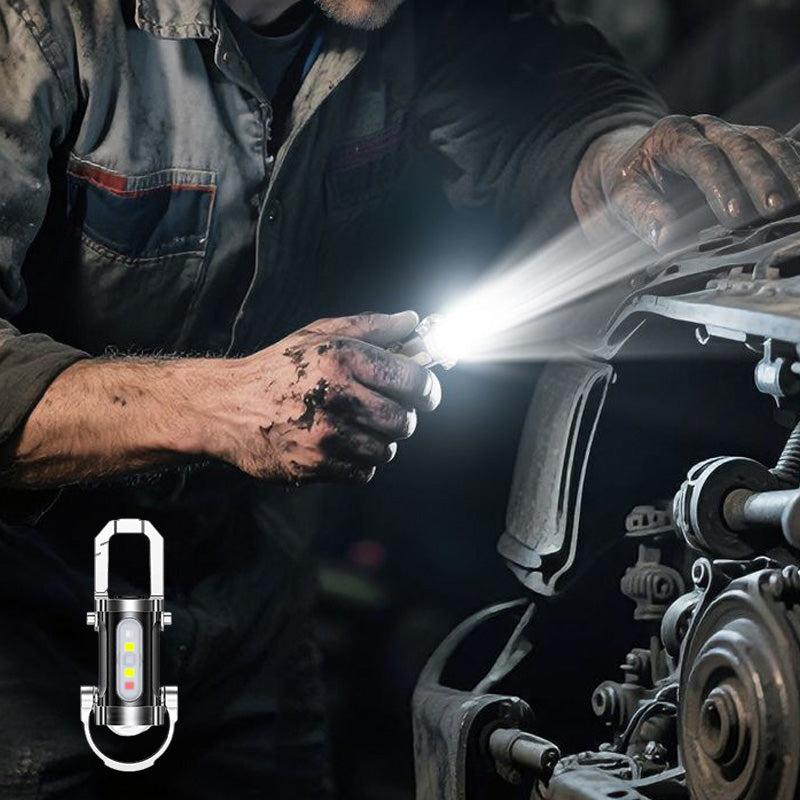 🔥Buy 1 get 1 free🔥Portable Rechargeable Bright Keychain Flashlight