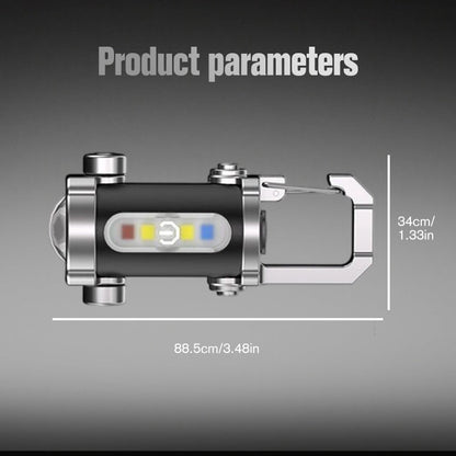 🔥Buy 1 get 1 free🔥Portable Rechargeable Bright Keychain Flashlight